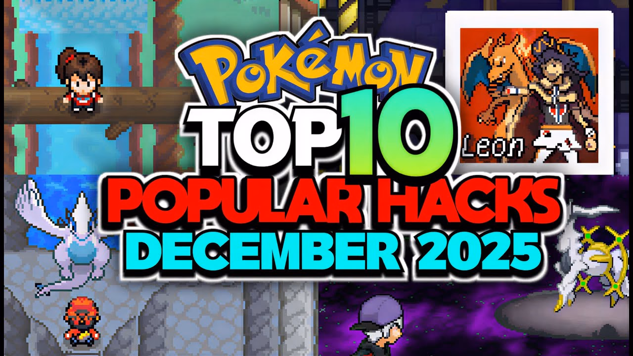 The 10 BEST Pokémon Games to Play with NEW STORY in December 2025!